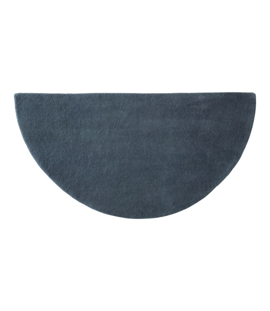 Wool Hearth Rug, Crescent - US 0861