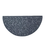 Wool Hearth Rug, Crescent, Leaf - US 4602