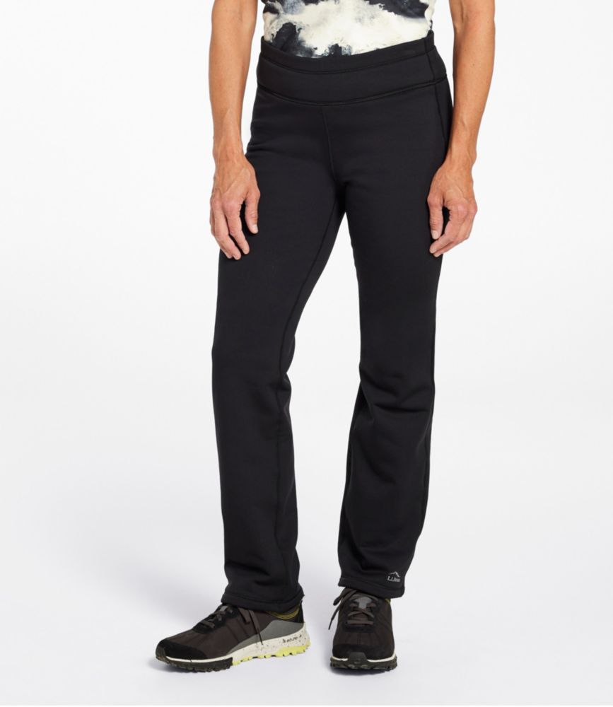 Women's PrimaLoft ThermaStretch Fleece Pants, Mid-Rise Straight-Leg - US 4924