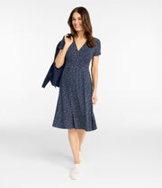 Navy Organic Dot