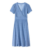 Women's Summer Knit Dress, Short-Sleeve Print - US 7887