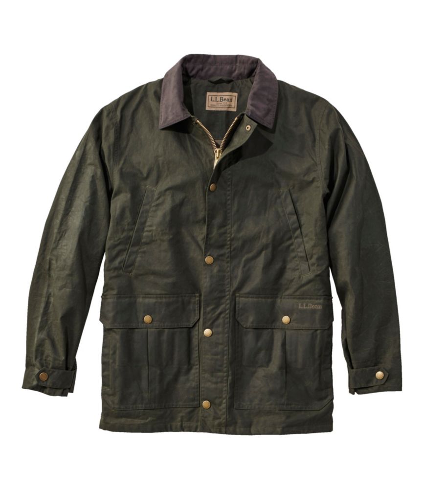 Men's Double L Waxed-Cotton Upland Coat - US 5786