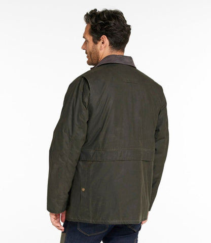 Men's Double L Waxed-Cotton Upland Coat - US 5786