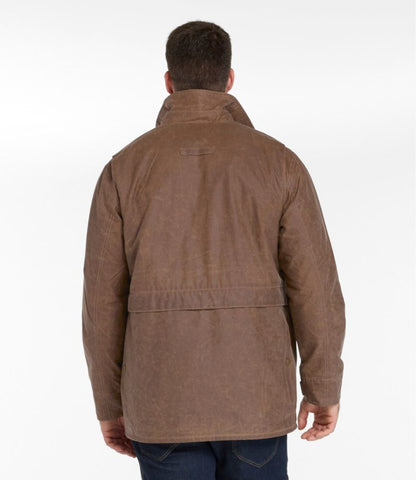 Men's Double L Waxed-Cotton Upland Coat - US 9076