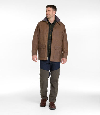 Men's Double L Waxed-Cotton Upland Coat - US 9076