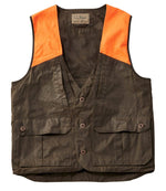 Men's Double L Waxed-Cotton Upland Vest, Hunter Orange - US 2981