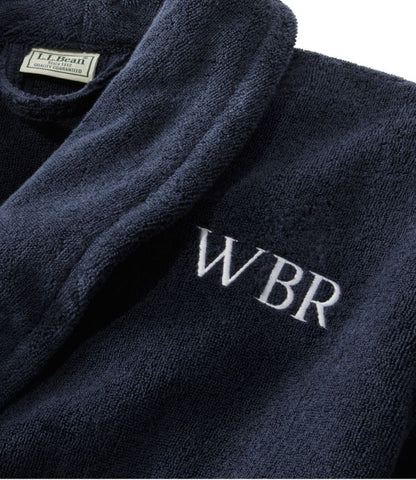 Men's Terry Cloth Cotton Robe - US 9550