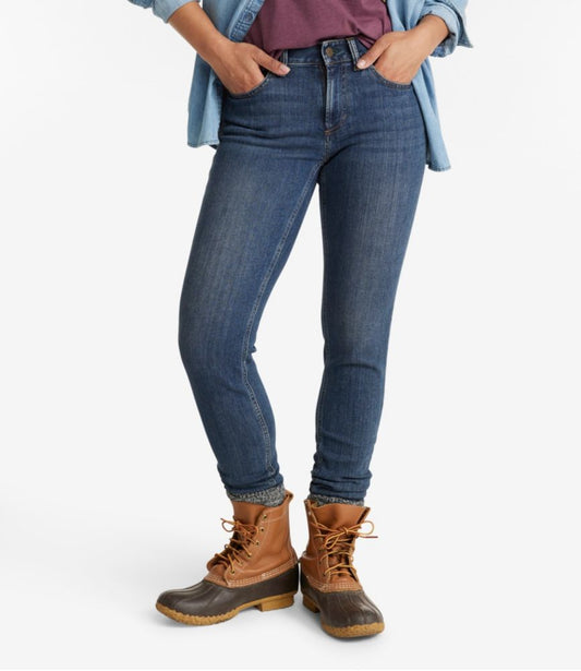 Women's BeanFlex® Jeans, Mid-Rise Skinny-Leg - US 6591
