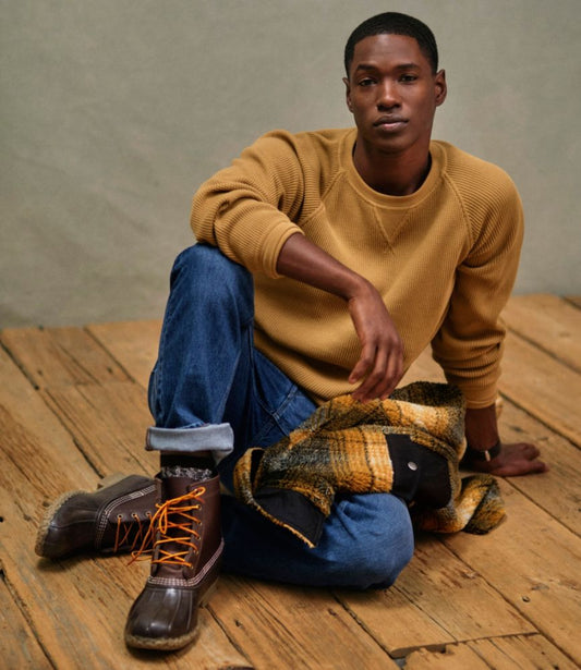 Men's Signature Waffle Crew - US 2389