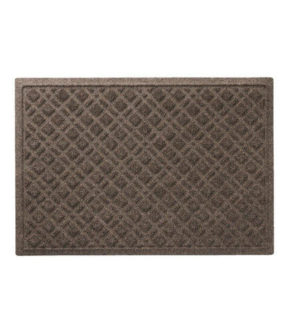 Heavyweight Recycled Waterhog Doormat, Plaid - US 4398