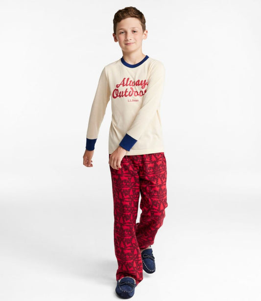 Kids' L.L.Bean Flannel Pajamas - US 0346