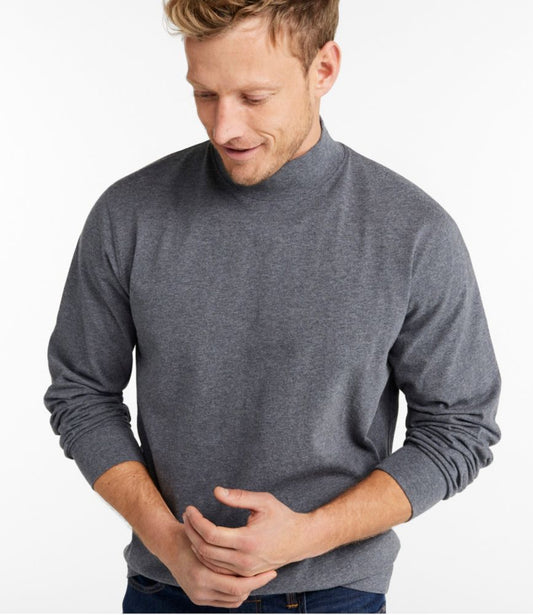 Men's Carefree Unshrinkable Mockneck Shirt - US 7515