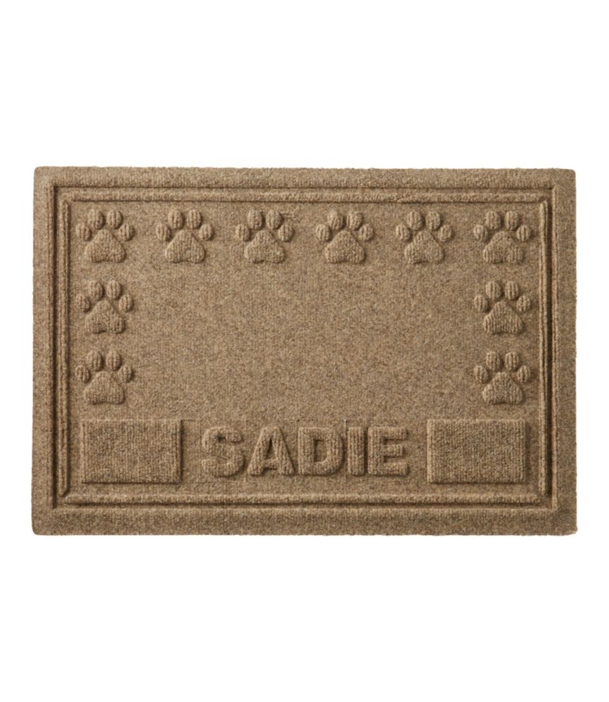 Recycled Waterhog Dog Placemat, Personalized - US 6369