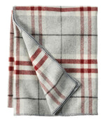 Washable Wool Blanket, Plaid - US 0636
