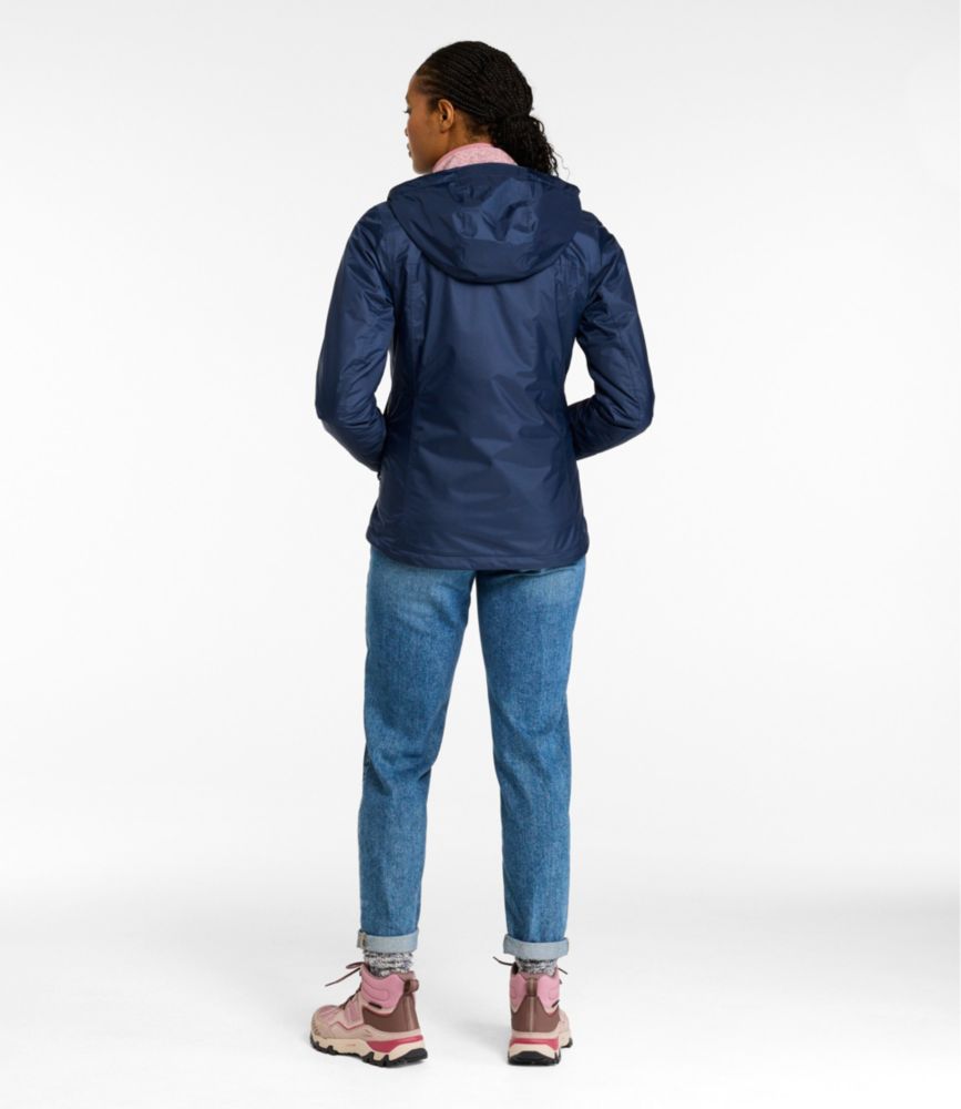 Women's Trail Model Rain Jacket, Fleece-Lined - US 4592