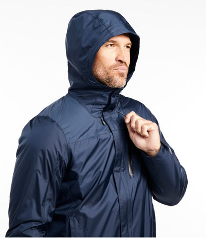 Men's Trail Model Rain Jacket, Fleece-Lined - US 3597