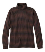Women's L.L.Bean Interlock Turtleneck, Long-Sleeve Stripe - US 9508