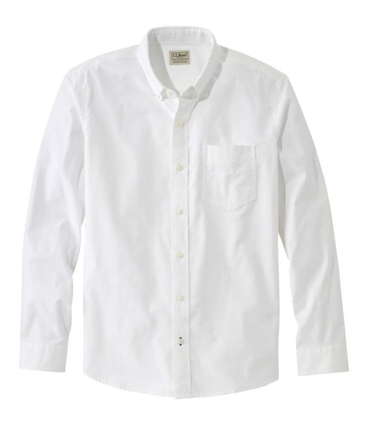 Men's Comfort Stretch® Oxford Shirt, Slightly Fitted Untucked Fit - US 9037