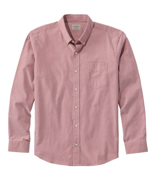 Men's Comfort Stretch® Oxford Shirt, Traditional Untucked Fit - US 6960