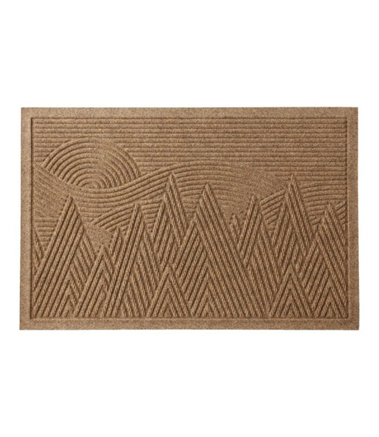 Everyspace Recycled Waterhog Doormat, Mountain Scene - US 5881