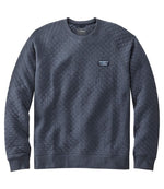 Men's Quilted Sweatshirt, Crewneck - US 5206