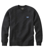 Men's Quilted Sweatshirt, Crewneck - US 4573