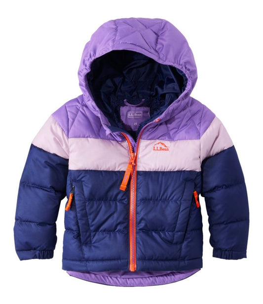 Infants' and Toddlers' Bean's Down Jacket, Colorblock - US 0348