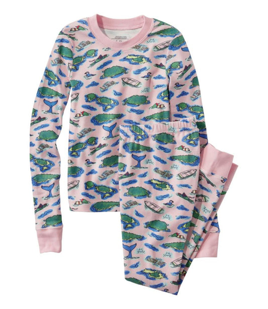 Kids' Organic Cotton Fitted Pajamas - US 9362