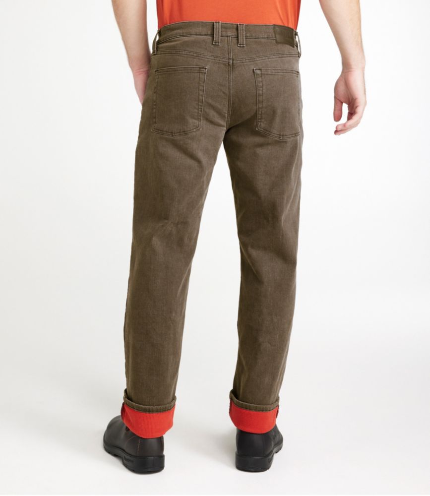 Men's BeanFlex® Jeans, Standard Athletic Fit, Fleece-Lined - US 3355