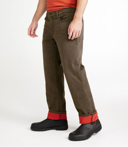 Men's BeanFlex® Jeans, Standard Athletic Fit, Fleece-Lined - US 3355