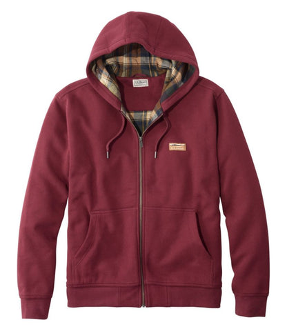 Men's Katahdin Iron Works® Hooded Sweatshirt, Flannel-Lined - US 1890
