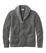 Men's L.L.Bean Classic Ragg Wool Sweater, Cardigan - US 3186