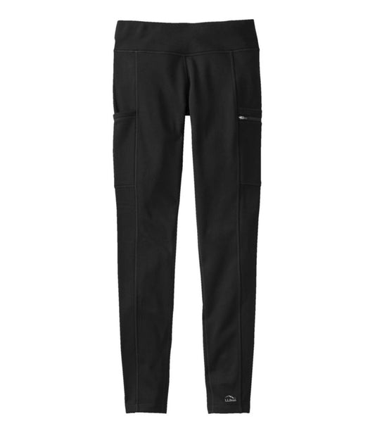 Women's PrimaLoft ThermaStretch Fleece Pocket Tights, Mid-Rise - US 8427