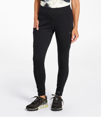 Women's PrimaLoft ThermaStretch Fleece Pocket Tights, Mid-Rise - US 8427