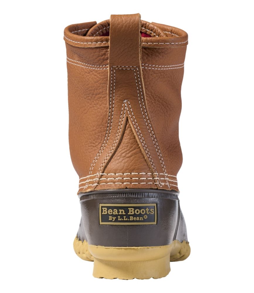 Men's Bean Boots 8", Flannel-Lined Insulated - US 2865