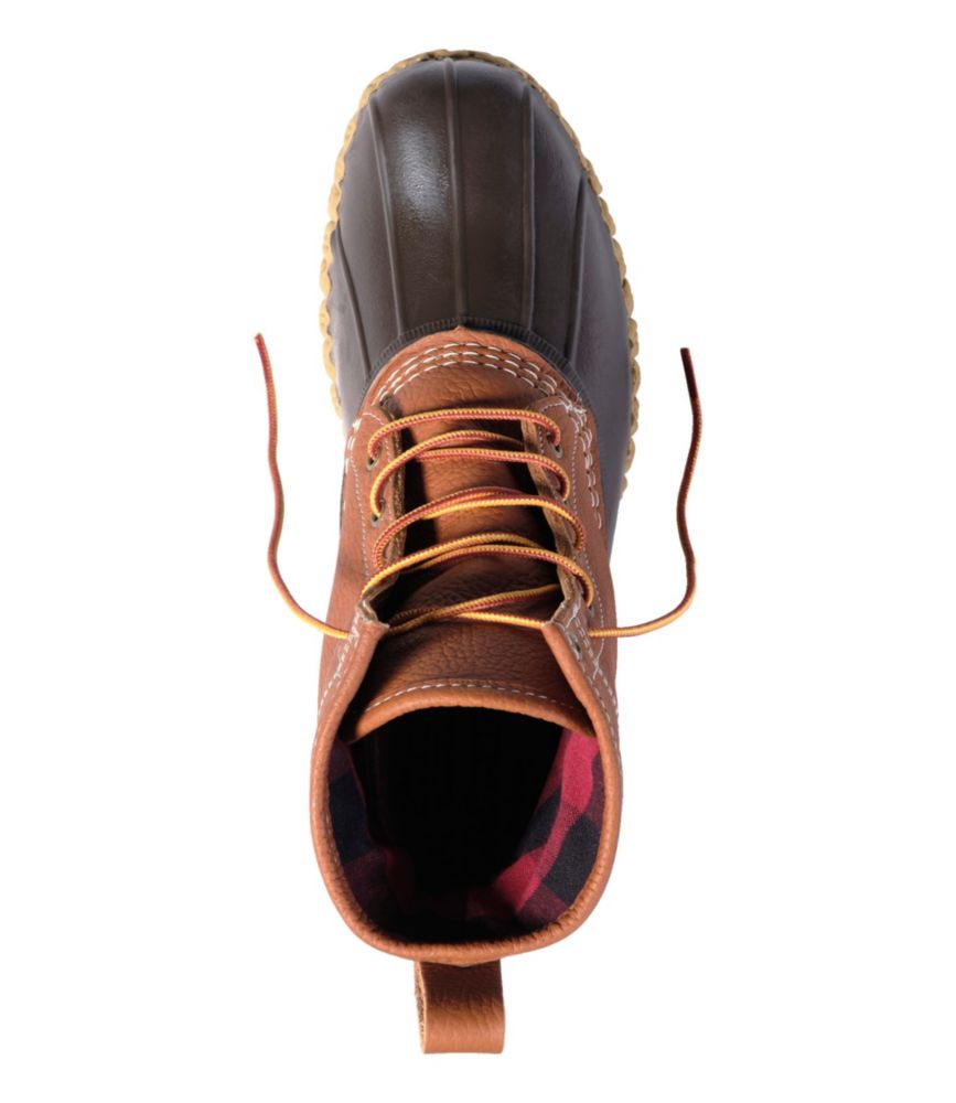 Men's Bean Boots 8", Flannel-Lined Insulated - US 2865