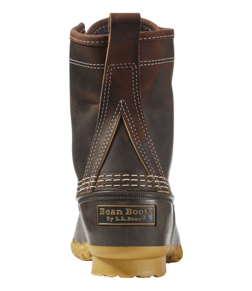 Women's Bean Boots, 8" Flannel-Lined Insulated - US 2630