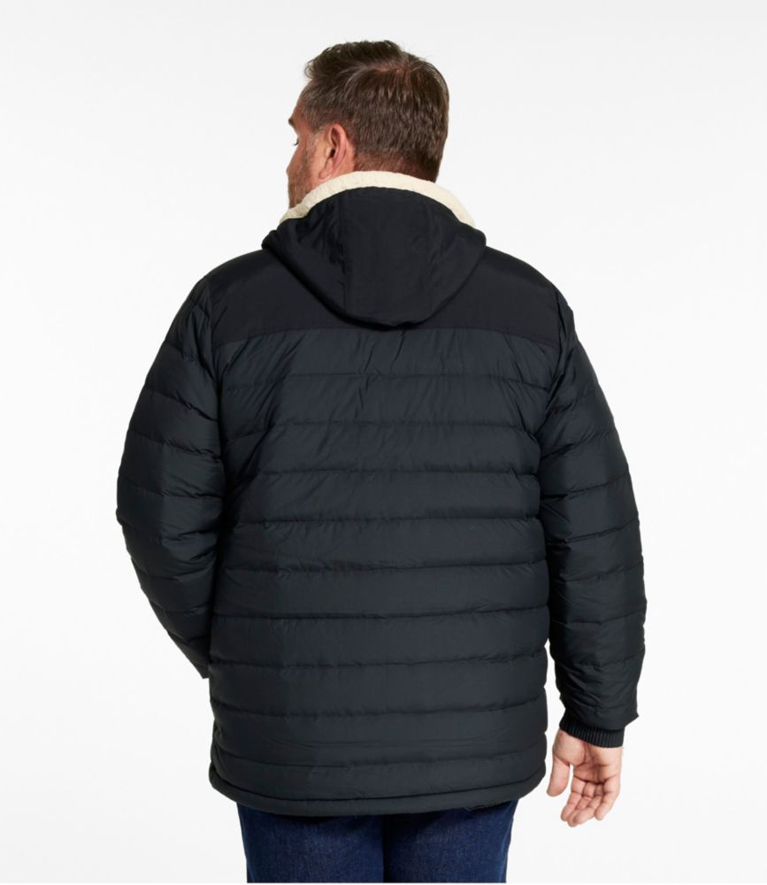 Men's Mountain Classic Down Hooded Jacket, Sherpa-Lined - US 9535