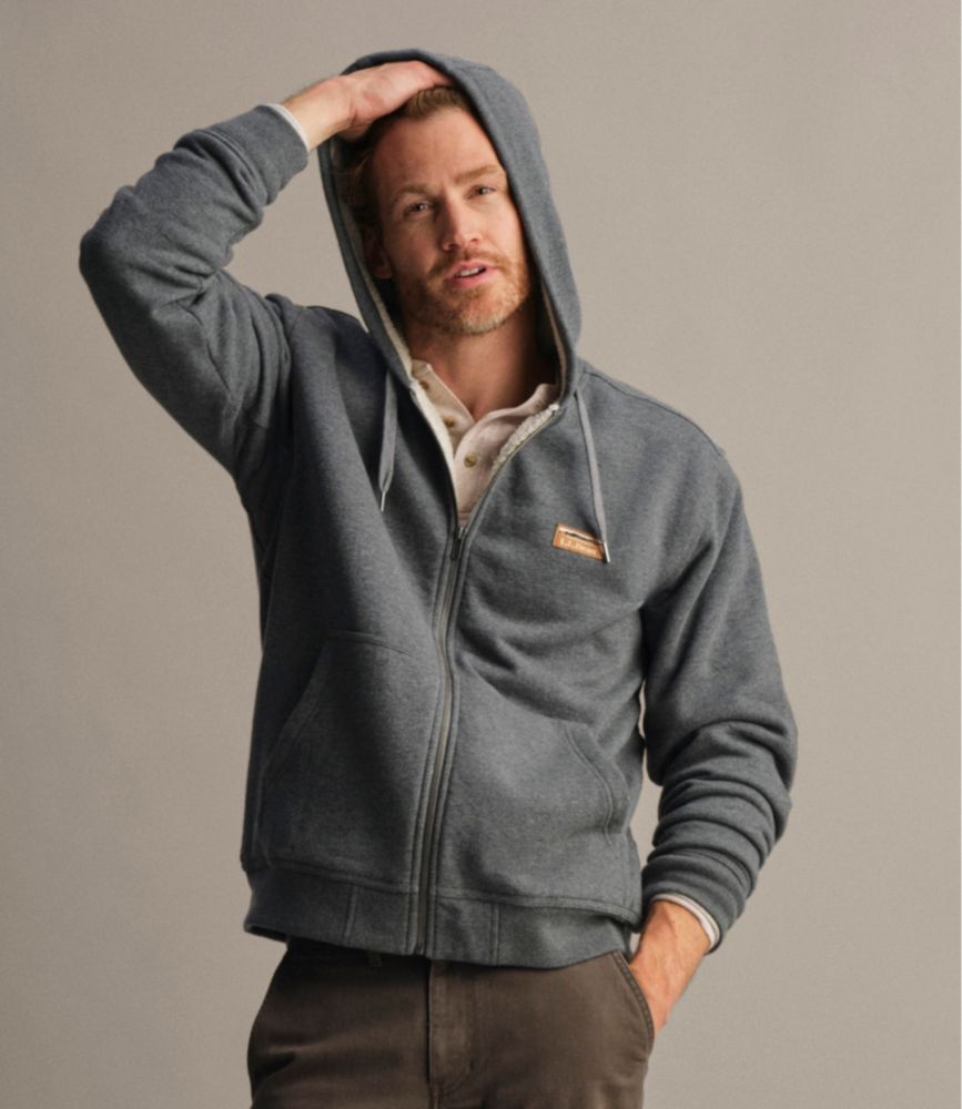 Men's Katahdin Iron Works® Hooded Sweatshirt, Fleece-Lined - US 7390