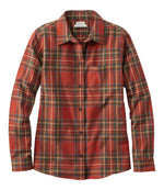 Women's Scotch Plaid Flannel Shirt, Relaxed - US 1247