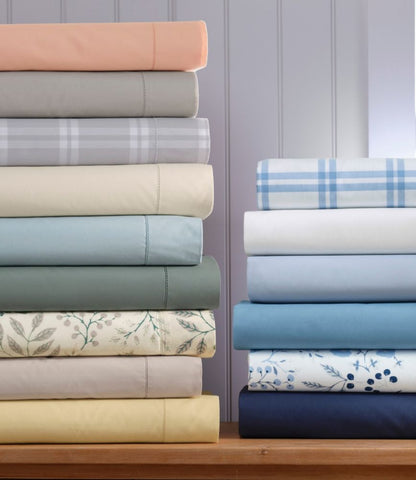 280-Thread-Count Pima Cotton Percale Sheet Set - US 8103