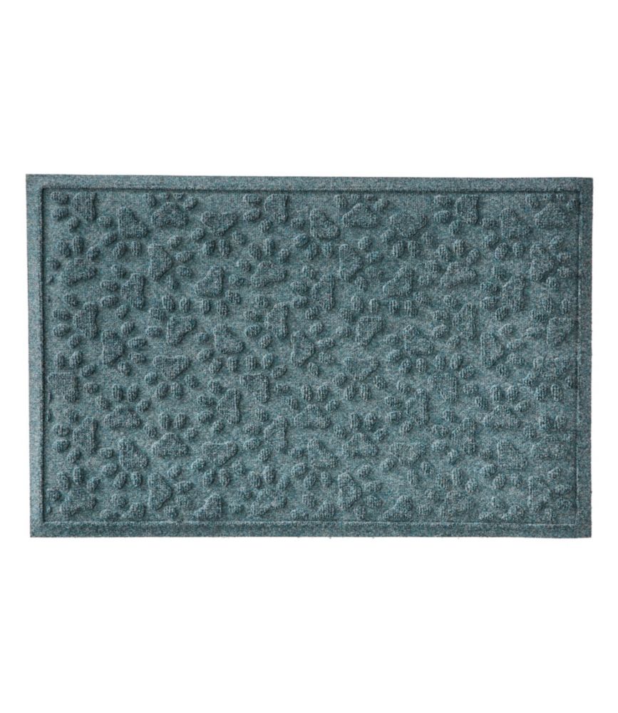 Recycled Waterhog Dog Mat, Scattered Paws - US 7312