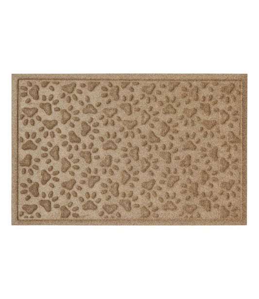 Recycled Waterhog Dog Mat, Scattered Paws - US 4254