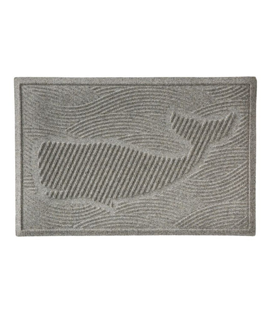 Everyspace Recycled Waterhog Doormat, Swimming Whale - US 2016
