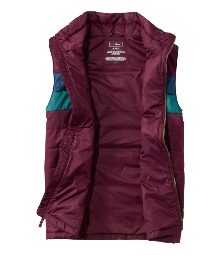 Men's Mountain Classic Puffer Vest, Colorblock - US 6790