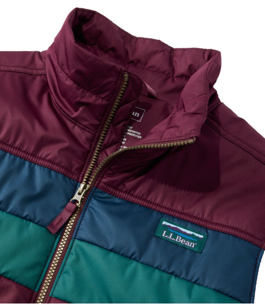 Men's Mountain Classic Puffer Vest, Colorblock - US 6790
