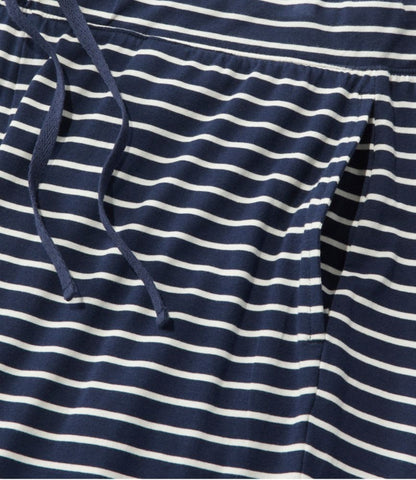 Women's Super-Soft Shrink-Free Button Front Pajama Set, Stripe - US 9398