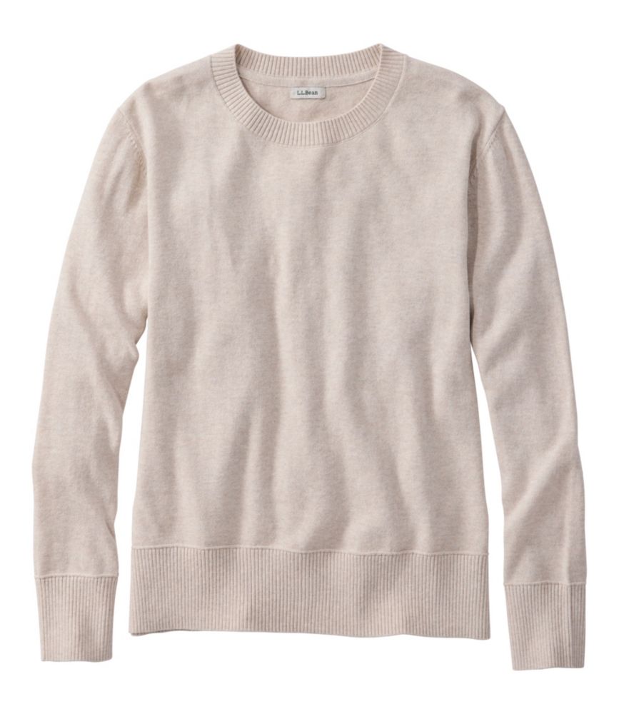 Women's Cotton/Cashmere Sweater, Crewneck - US 5410