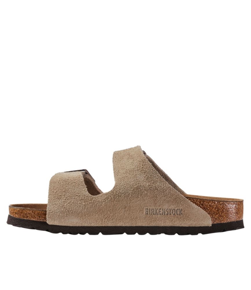 Women's Birkenstock Arizona Sandals, Suede, Classic Footbed - US 5993