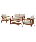 Eucalyptus 4-Piece Patio Set - US 0787